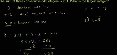 How To Find The Sum Of Consecutive Odd Integers In Math Math Wonderhowto