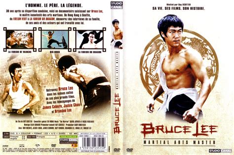 Jaquette DVD de Bruce Lee Martial arts master Cinéma Passion