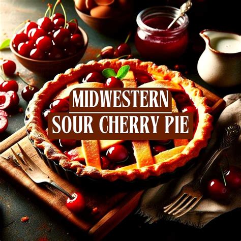 Sour Cherry Pie Midwestern Recipe