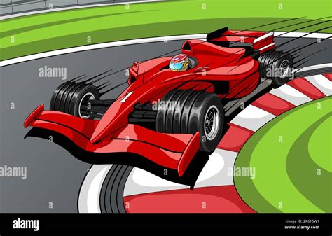 Formula 1 Track Stock Vector Images Alamy