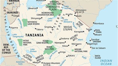 Tanzania summary | Britannica
