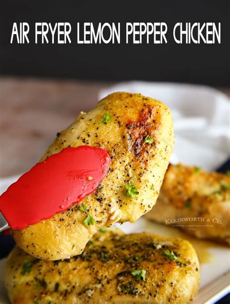 Air Fryer Lemon Pepper Chicken Yummi Haus