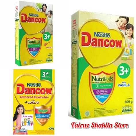 Jual Susu Dancow Tahun Rasa Vanila Madu Dan Coklat Gr