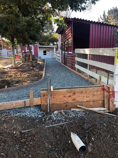 Sidewalks For The Farm Loma Vista Farm