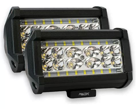 Par Faro Barra Auxiliar 24 Hiper Led 72w Estrobo Bicolor Envío gratis