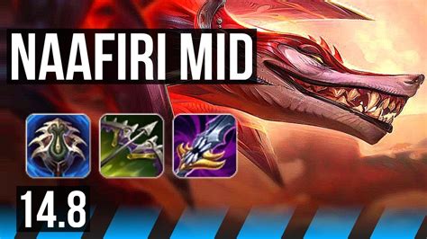 NAAFIRI Vs AHRI MID 65 Winrate 13 2 5 300 Games Dominating