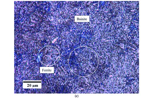 Microstructure After A 2 Nital Etching 200× B 10 Sodium