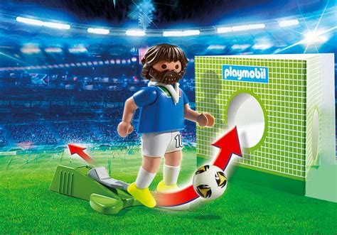 Playmobil Sports Action 6895 Pas Cher Joueur De Foot Italien