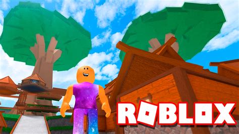 Roblox VIDA EM UMA CASA NA ÁRVORE TreeLands Beta YouTube