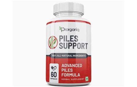 Prorganiq Piles Support Capsule Uses Price Dosage Side Effects