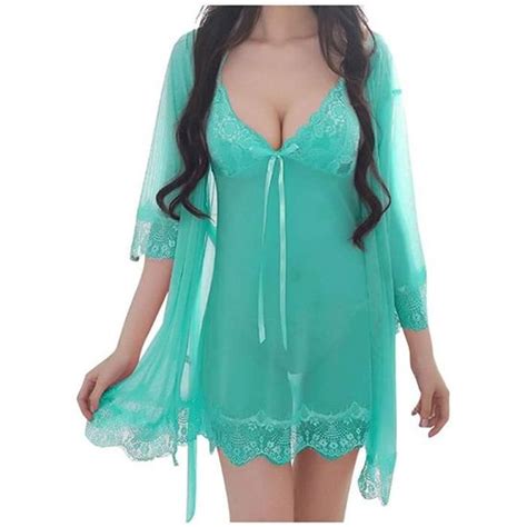 New Mode Femme Lingerie Robe Sexy Body Maille Nuisette Babydoll