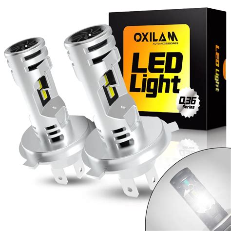 Oxilam Pcs H Led Headlights W Lm Led Conversion Headlamp Bulb