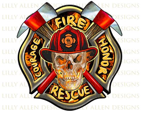 Cool Firefighter Logos