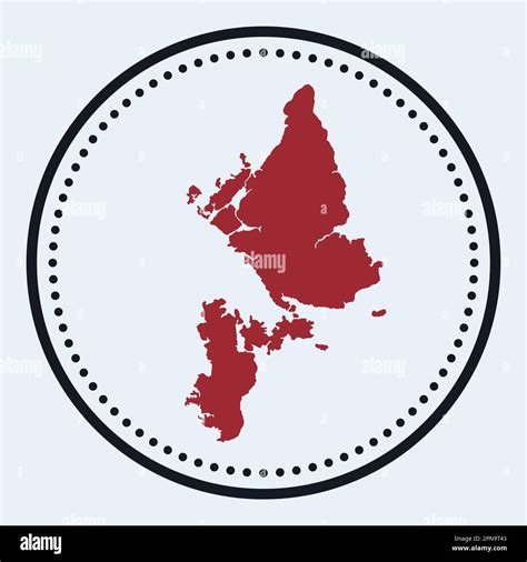 Siargao Sello Redondo Logotipo Redondo Con Mapa De La Isla Y T Tulo