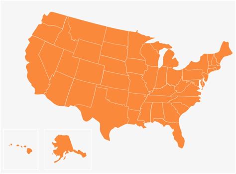 United States - Northwest Front Map - Free Transparent PNG Download - PNGkey