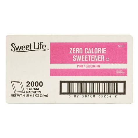 MONARCH SACCHARIN ZERO CALORIE SWEETENER PINK - US Foods CHEF'STORE