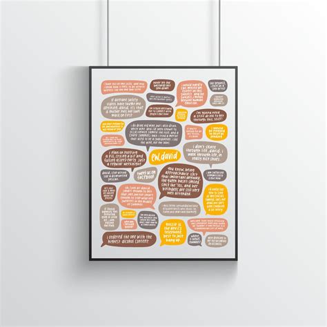 Schitt's Creek Quotes Poster - Etsy