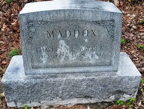 Charles Albert Maddox 1873 1929 Mémorial Find A Grave