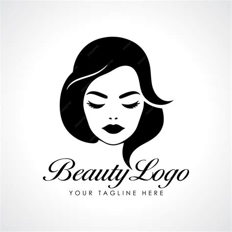 Diseño De Logotipo De Belleza Diseño De Logotipo De Peluquería Vector