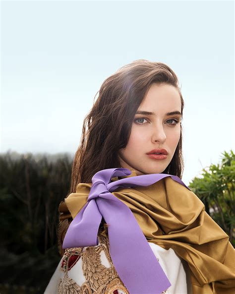 Katherine Langford Mujer Actriz Pelo Largo Mujeres Al Aire Libre