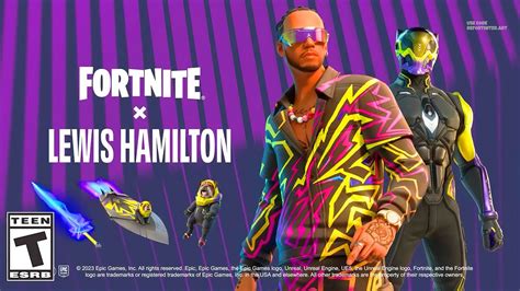 New Fortnite X Lewis Hamilton Icon Series Youtube