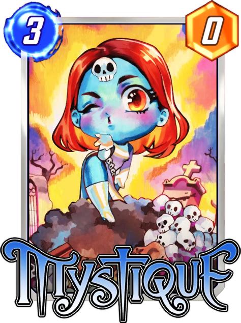 marvel-snap-cards-variants-chibi-mystique – Comics And Memes