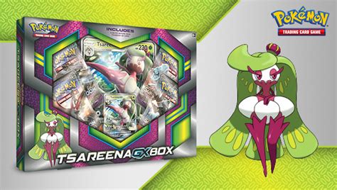 Pokémon Tcg Tsareena Gx Box Launches Today The Gonintendo Archives