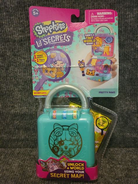 Shopkins Lil Secrets Secret Lock Mini Playset Pretty Paws Ages For