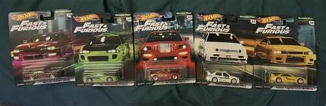 Fast And Furious Hot Wheels Premium Set Original Sx Skyline Eclipse Rx Jetta