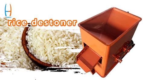 Honest Tqsc Rice Stone Removing Machine Rice Destoner Youtube