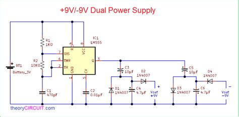 5v Dual Power Supply Circuit Diagram