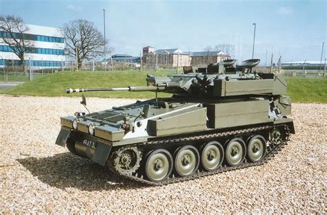Cvrt Fv 107 Scimitar Light Tracked Armoured Reconnaissance Vehicle Tank