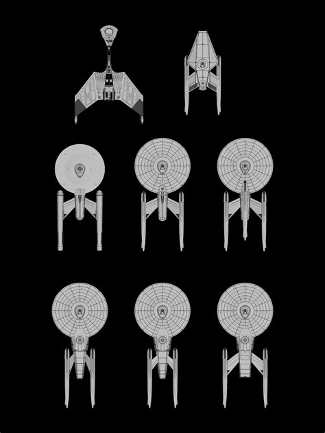 Free Stl File Ships Of The Starfleet Reference Series Star Trek Starship Parts Kit Expansion