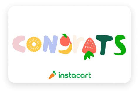 Instacart Gift Cards