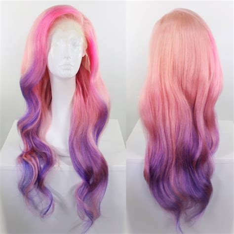 Ombre Pink Lace Front Wigs Human Hair For Sale 2023 Update Tattooed