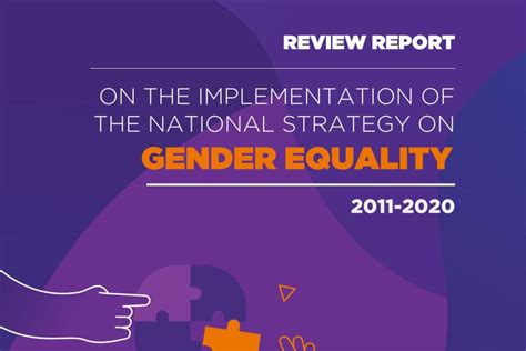 The Review Report On The Implementation Of The National Strategy On Gender Equality Nsge 2011