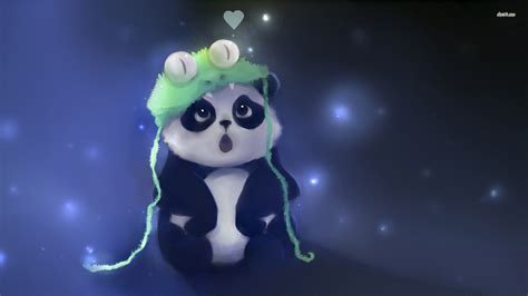 Cute Cartoon Panda Wallpaper 77 Images