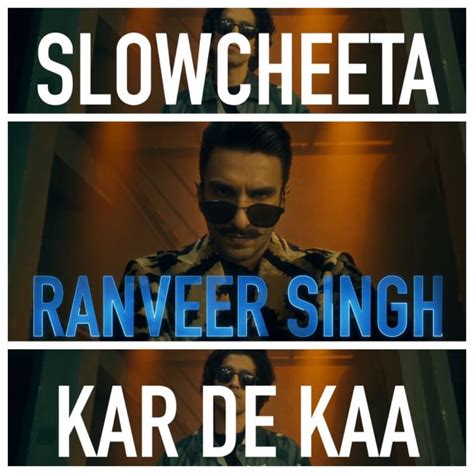 Ranveer Singh Makes Cool Apperance In Actor Rapper SlowCheetas Kar De