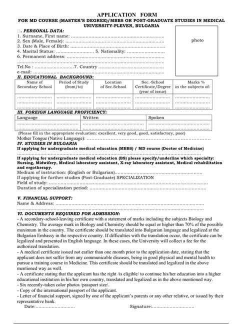 Sample Job Application Download Free Documents For Pdf Word And Excel