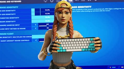 The Best Keyboard And Mouse Settings In Fortnite Battle Royale You Need To Use Binds Sens