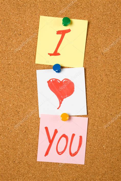 I love you note — Stock Photo © igordutina #2799077