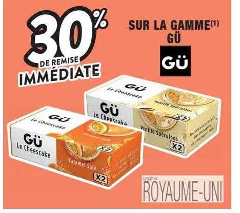 Promo La Gamme Gü chez Migros France iCatalogue fr