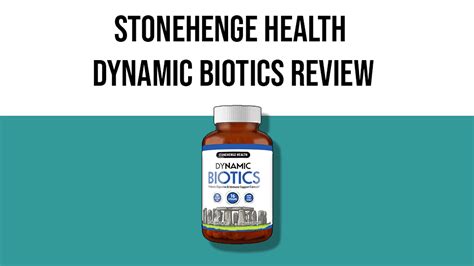 Stonehenge Health Dynamic Biotics Review 2022 Probiotic Review Girl