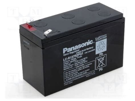 Panasonic LC R127R2PG1 12V 7 2Ah Blei Akku AGM Batterie Mit VdS