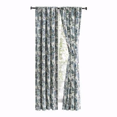 Ellis Curtain Wynette Lined Rod Pocket Curtain Panel Pair With