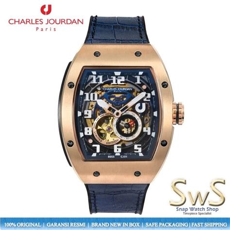 Jam Tangan Pria Charles Jourdan Limited Edition Automatic CJ01 1584LE