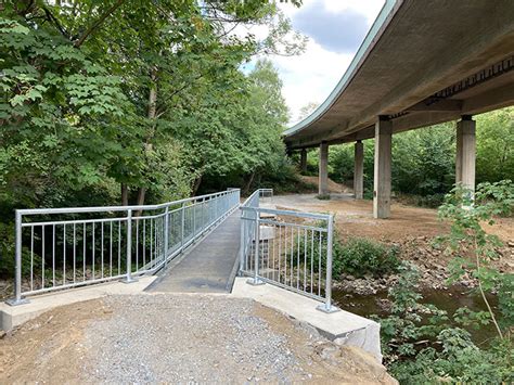 Stadt Wiehl Neue Brücke für den Wanderweg Nachrichten