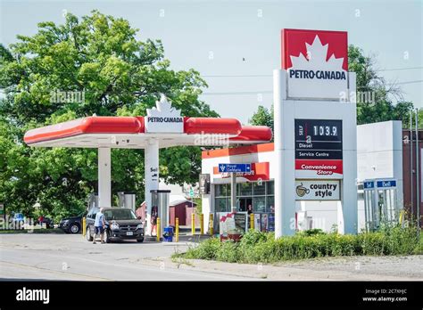 Petro canada petrol station hi-res stock photography and images - Alamy