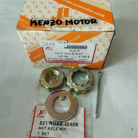 Jual Mur As Roda Depan Set Nut Axle Front Kit Kijang Super Kapsul K K