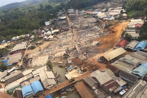 PT SILO Salurkan Bantuan Bagi Korban Kebakaran Pulau Sebuku